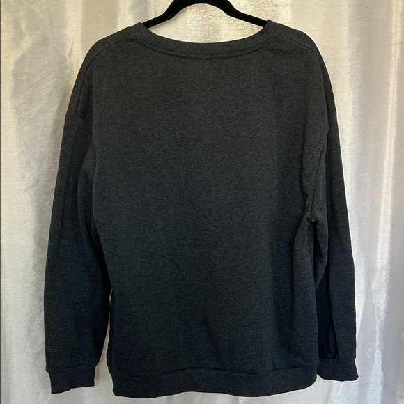 Grey Fall/Halloween Graphic Sweater - Picture 5 of 5